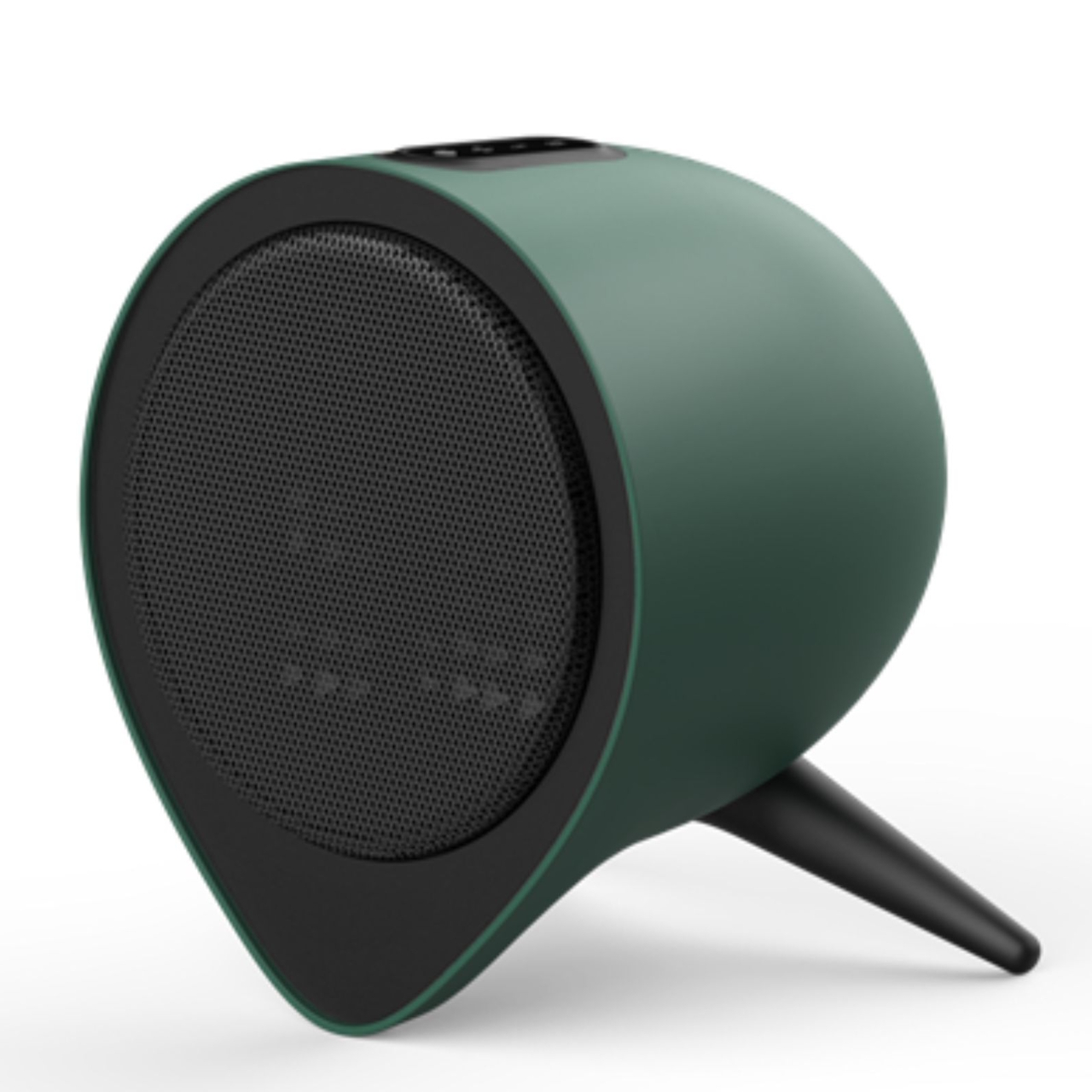 Riscaldatore portatile EVA con elemento in ceramica da 1500 W, display LED, pannello touch e funzione timer.